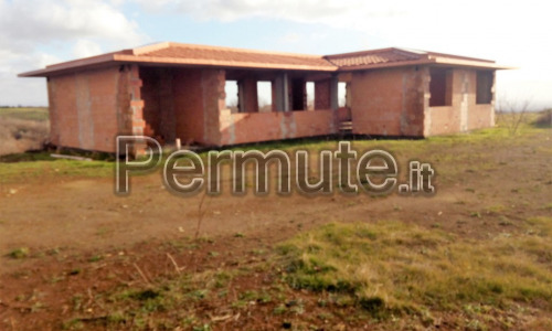 Villa in costruzione in Maremma panoramica