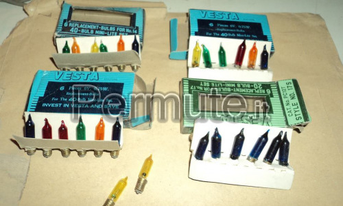 STOCK-LAMPADINE-Vintage-6-Volt / 12-Volt