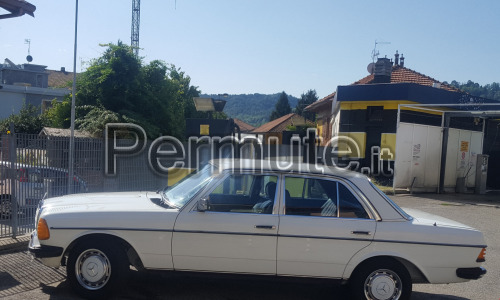 premuto mercedes w123 targa Oro 1982