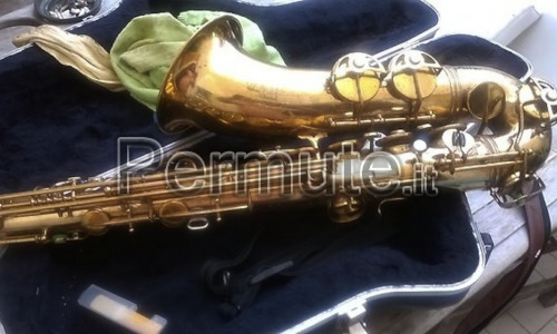 Scambio, permuta: SML Gold Medal tenor saxophone Gold Lacquer sn.16xxx 60s (no Selmer Mark VI)