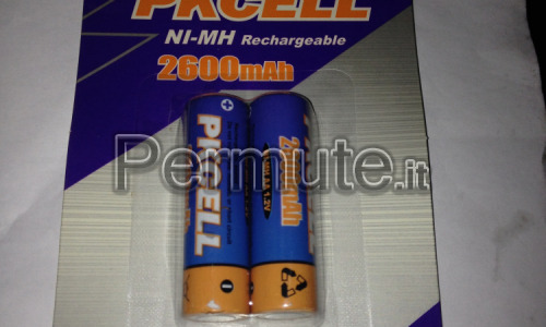 Batterie stilo ricaricabili da 1.2 V