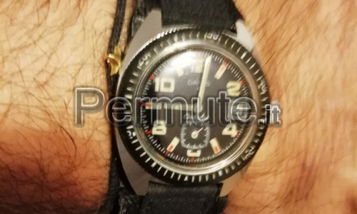 Orologio vintage diver marca DANIS anni 60/62 in eccellenti condizioni