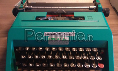 MACCHINA DA SCRIVERE OLIVETTI STUDIO 45