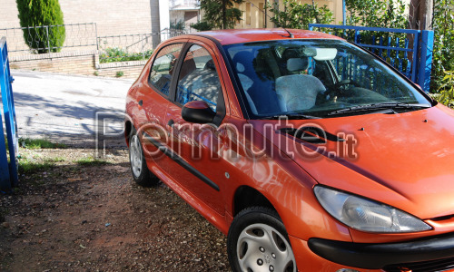 peugeot 206 metano 1.4 5 porte