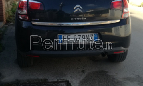 Offro in permuta citroen c3 2016 56.000 km.scambio con auto di cilindrata piu grossa/familiare