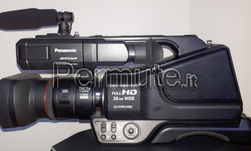 vendo telecamera panasonic AG-AC8