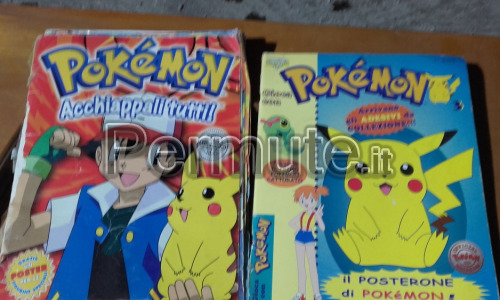 POKEMON - album + rivista