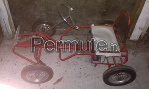 Go-kart per bambini anni 60