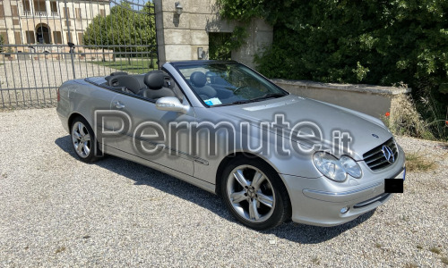 Scambio Mercedes clk cabrio del 2005 con roulotte