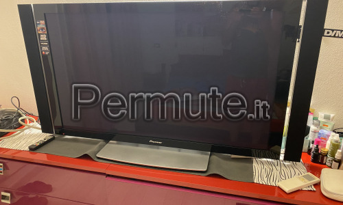 SCAMBIO TV 50 pollici marca Pioneer full hd al plasma CON TV più piccola