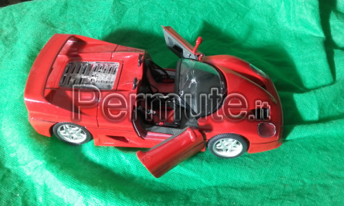 FERRARI F50 1995 BURAGO SCALA 1:18 NO BOX