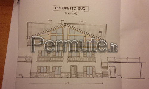 Vendo o permuto con appartamento in Sondalo o dintorni, terreno edificabile in zona soleggiata con p