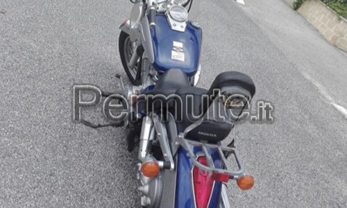 Scambio moto Chopper Honda shadow 750 con auto