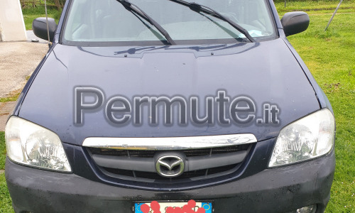 Scambio suv 4x4 mazda tribute gpl