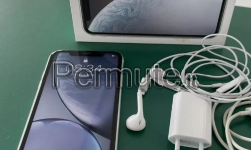 Apple Iphone Xr 128gb bianco.