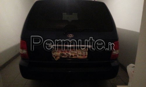 vendo o permuto kia carnival seconda serie con toyota 7 posti