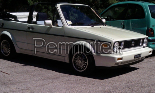 Golf Cabrio anno 1983 d’epoca gpl