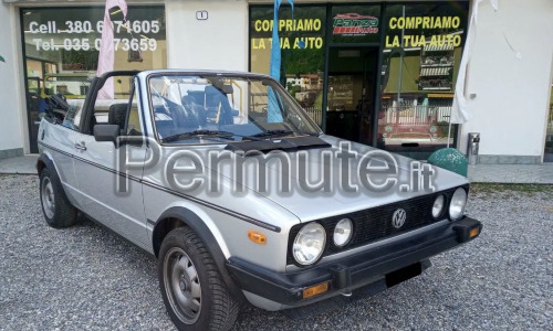 Volkswagen Golf 1500 GLS cabrio ASI 1982