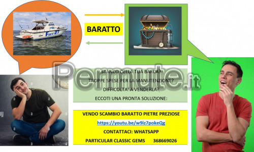 VENDO SCAMBIO BARATTO PIETRE PREZIOSE