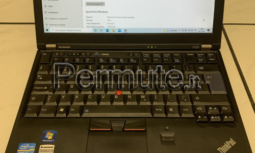 PC Lenovo x220 + 2 batterie e cuffie USB Jabra