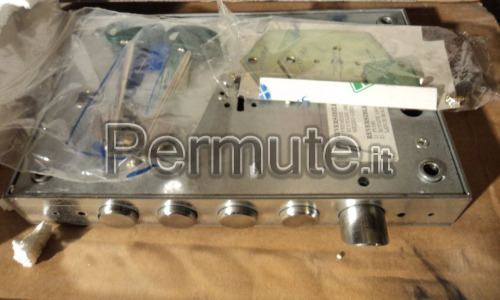 Serratura Mottura 52571ML2835SV triplice per porte blindate
