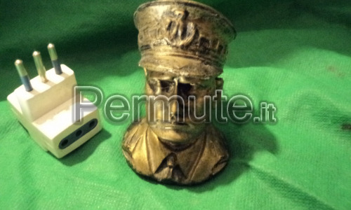 Scultura in Bronzo Benito Mussolini