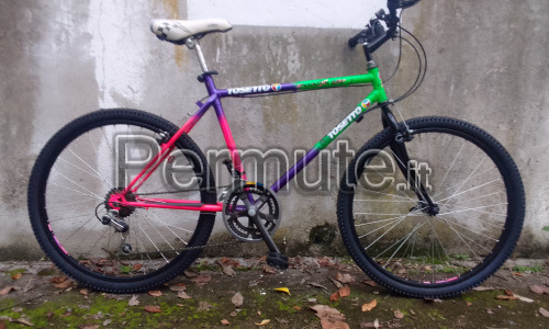 Mountain bike Tosetto ricondizionata,anni 90,taglia M,Freni Cantilever