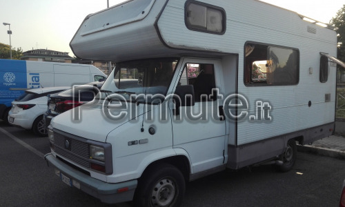 Camper mansardato compatto omolog. 6 posti