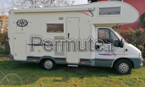 Camper mansardato per camper semi-integrale