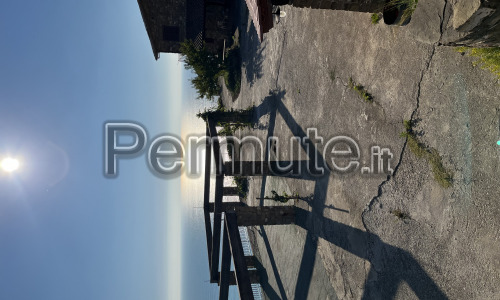 Complesso immobiliare in pietra viva a picco sul mare di Agnone Cilento/Acciaroli
