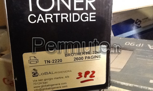 Accessori per la stampa ( N.3 Toner e n.2 rotoli di carta termotrasferibile )