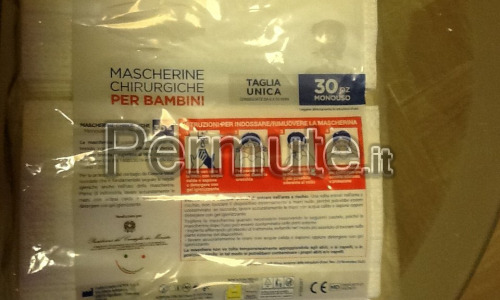 Mascherine Chirurgiche per Bambini (120 Pezzi )