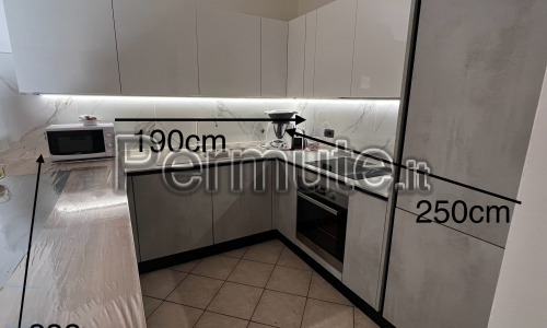 Cucina con penisola