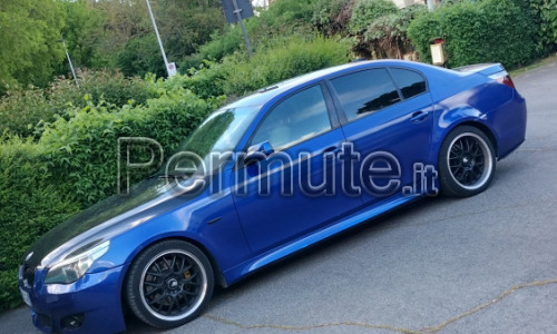 Permuto BMW E60 Stage 2 280 CV 3.0 diesel con furgone