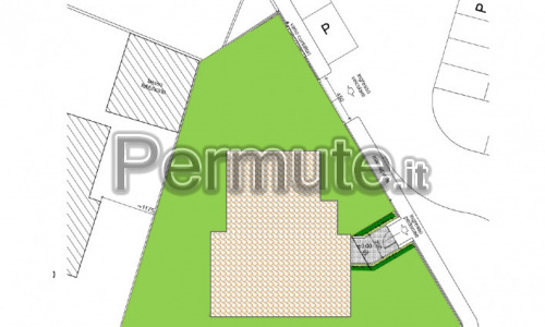 Lotto di terreno edificabile urbanizzato con progetto approvato per realizzare una quadrifamiliare