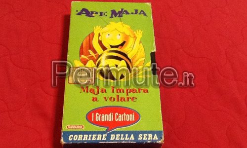 Vhs - L'ape Maja - Maja Impara A Volare