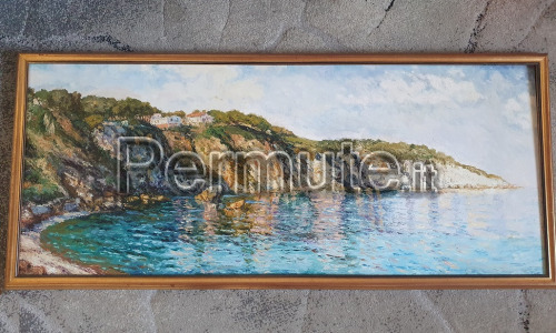 quadro dipinto olio su tela originale