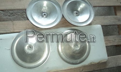Borchie Coprimozzo Originali Fiat 500 anni 60