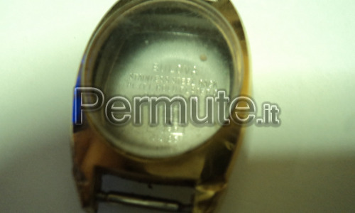 Bulova-Cassa Orologio da Polso Placcata ORO,Vintage
