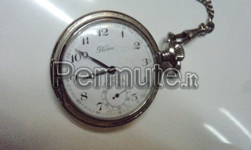 Perseo-Orologio meccanico da taschino Vintage