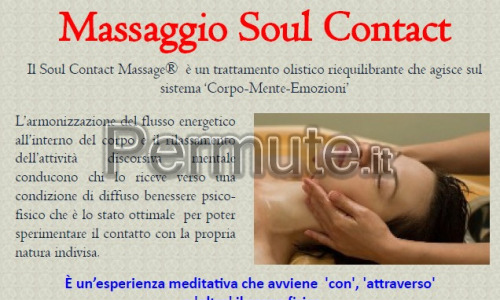 Scambio Massaggio olistico