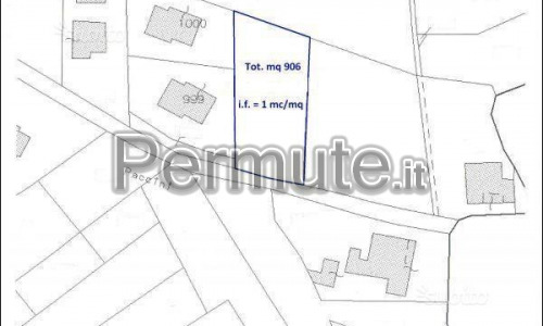 Pianella (PE) fraz. Cerratina terreno edificabile in vendita.