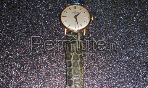 orologio audixwatch geneve 17 rubini anni 50 in oro 18 kt ultrasottile