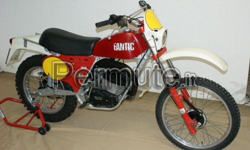 Moto enduro d'epoca fanti motor 125 caballero