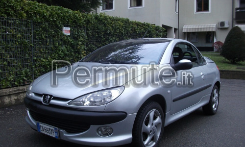 peugeot 206 cabrio 02 km 80000