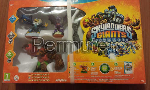 SKYLANDERS GIANTS STARTER PACK WII-U