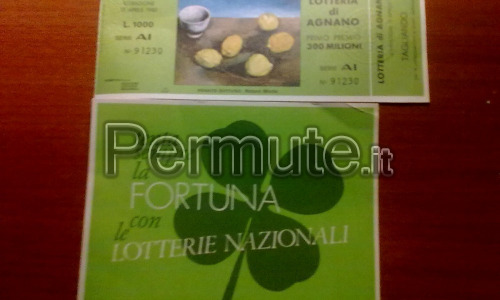 biglietti lotteria