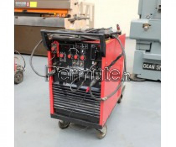QUICK Stazione saldatrice industriale analogica 969A+, 70 W, temperatura di lavoro regolabile da 200 a 450 °C, calibrabile, set con supporto e punta di saldatura da 0,5 mm, per saldatura senza piombo