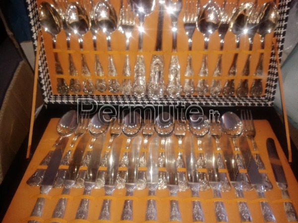 Servizio Posate in Argento | Antiquariato Oggetti Argenteria antica