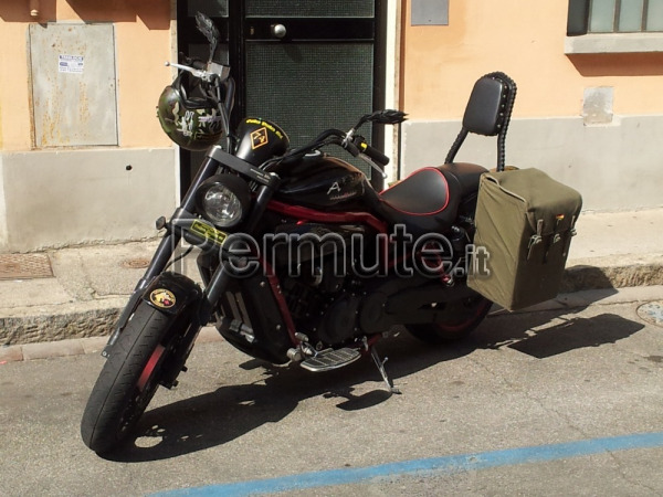 Hyosung Aquila GV 650 Limited Edition Prato Usato in Permuta Custom e Chopper Permute